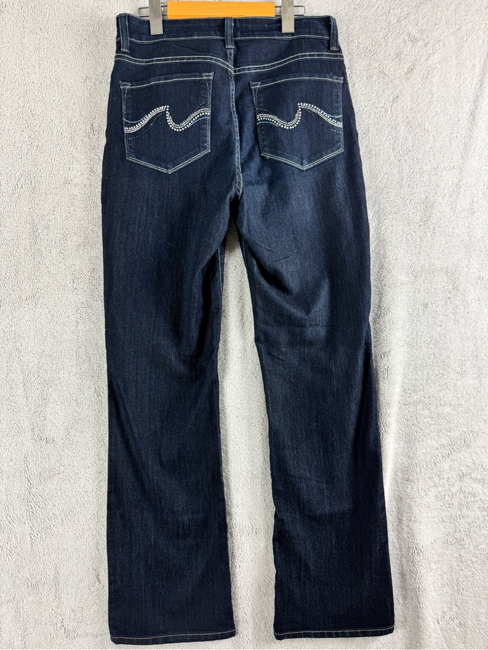 NYDJ Women’s Jeans with Rhinestones Size 8 Lift Tuck Technology